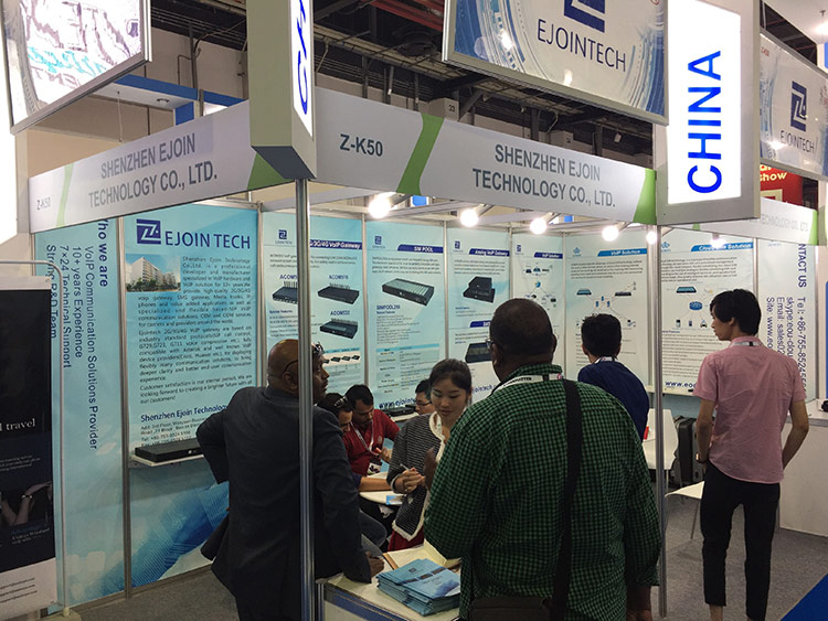 “讓世界溝通(tōng)更加暢通(tōng)無阻”——億優科(kē)技(jì)參展Gitex2016