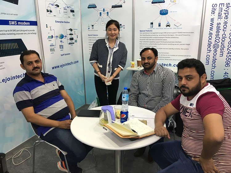 “讓世界溝通(tōng)更加暢通(tōng)無阻”——億優科(kē)技(jì)參展Gitex2016